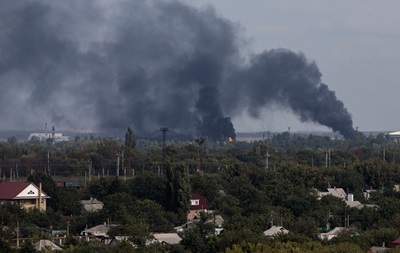 Донецк проснулся от залпов из тяжелых орудий