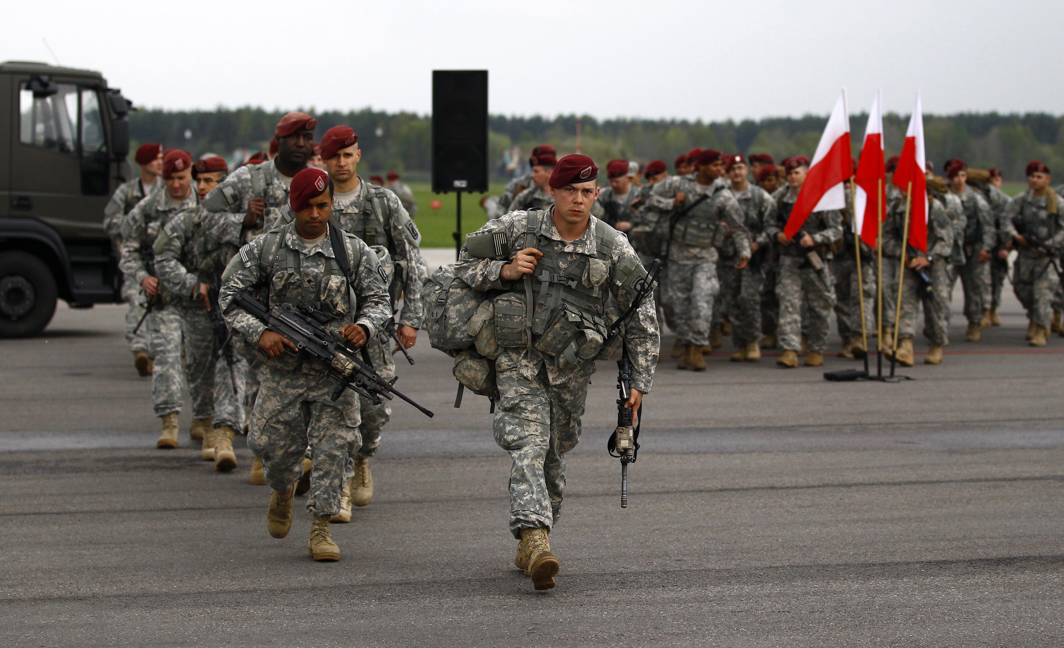 В Эстонии проходят совместные с США военные учения