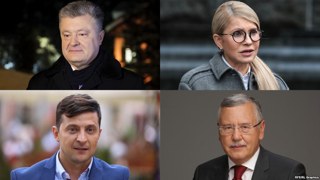Новые рейтинги кандидатов в президенты на выборах 2019 - всеукраинский опрос 