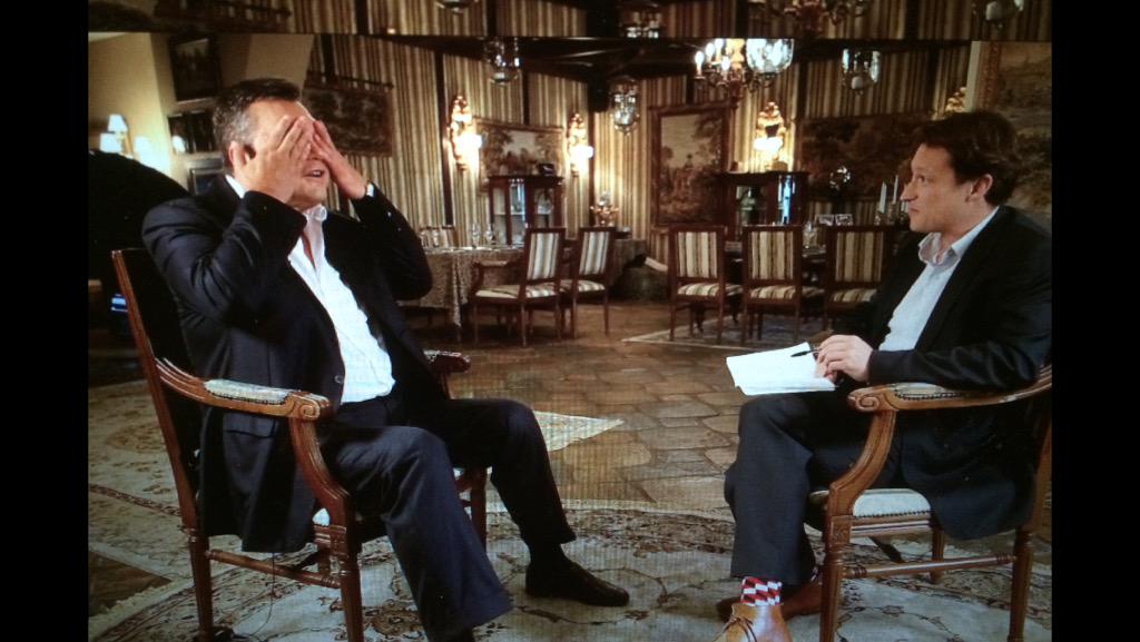 Интервью "легитимного" Януковича в фотожабах интернет-пользователей