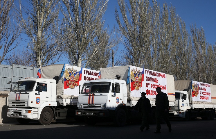 ​Россия отправит очередной гумконвой в Донбасс 14 мая