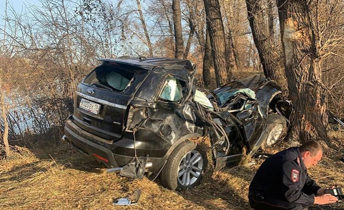 В России в ДТП погиб крупный чиновник: авто вылетело с дороги и врезалось в дерево - фото