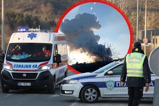 Під Белградом вибух на ракетній фабриці – є загиблі, постраждало селище
