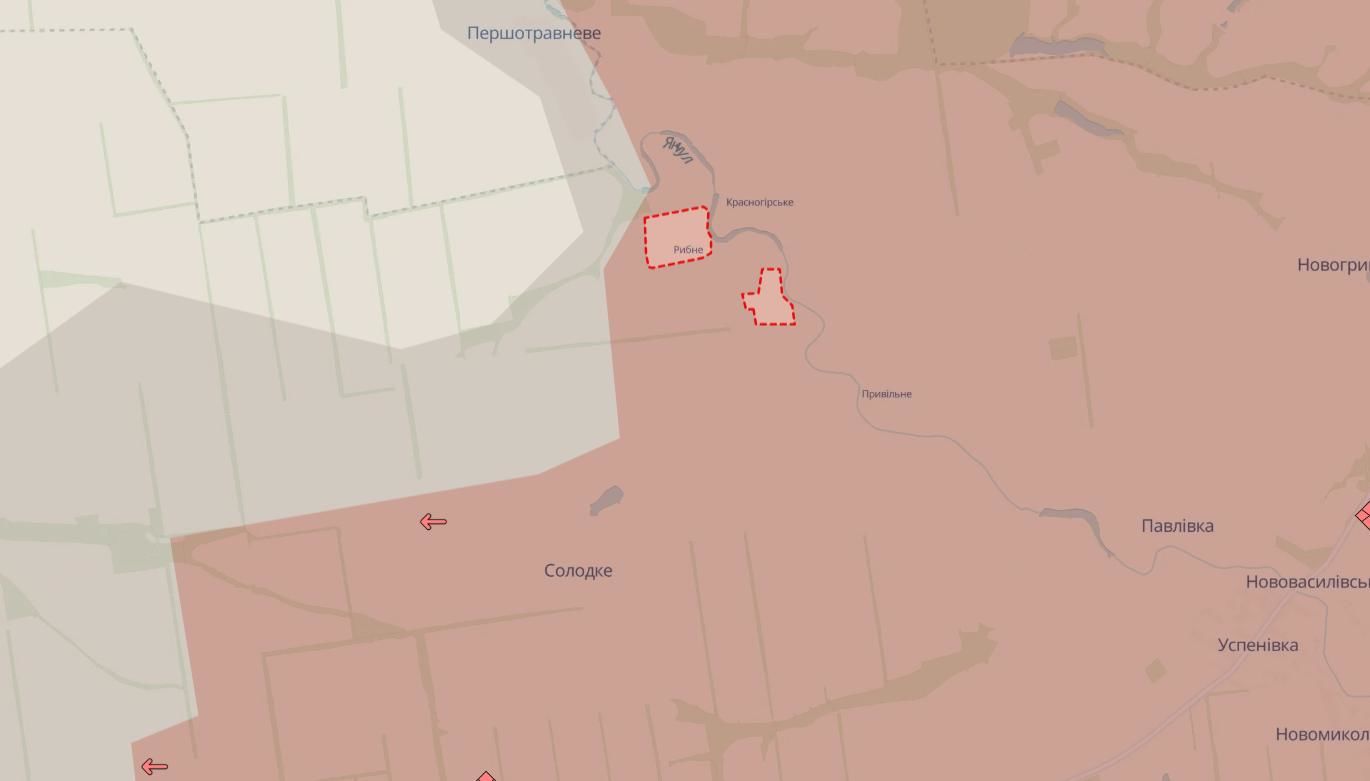 Армия РФ оккупировала село Рыбное на Запорожье и медленно продвигается – DeepState