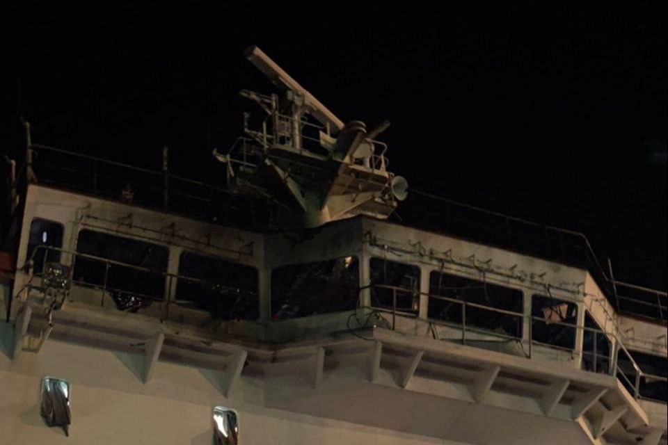 ​В порту Одессы россияне поразили ракетой "Х-31П" судно Либерии - есть жертвы