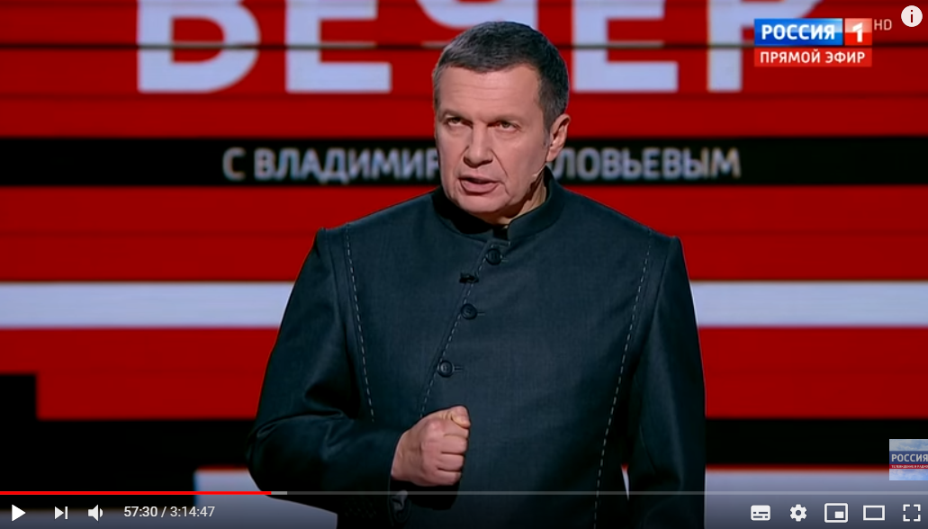 Украинский политолог разозлил Соловьева в прямом эфире росТВ: появилось видео скандала из-за Украины