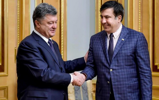 СМИ: Саакашвили согласился переехать из Одессы в Киев и возглавить Адмнистрацию Порошенко