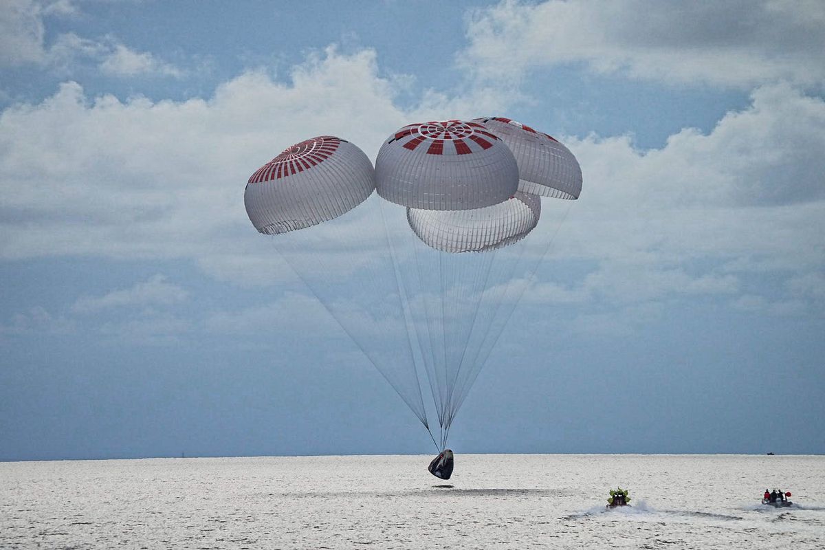 ​Миссия SpaceX успешно завершена