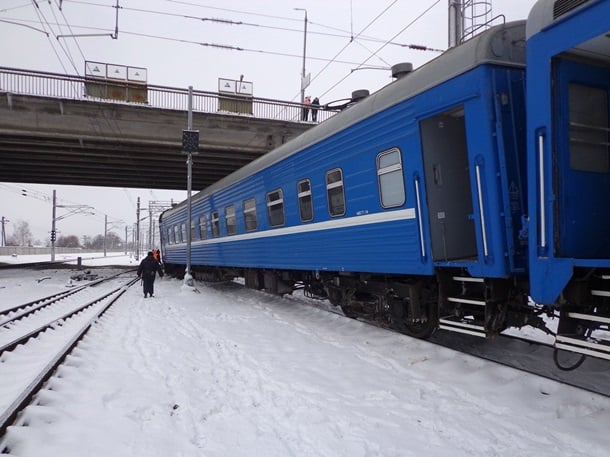 В Беларуси сошел с рельсов поезд Минск - Запорожье: в Сети появились кадры 