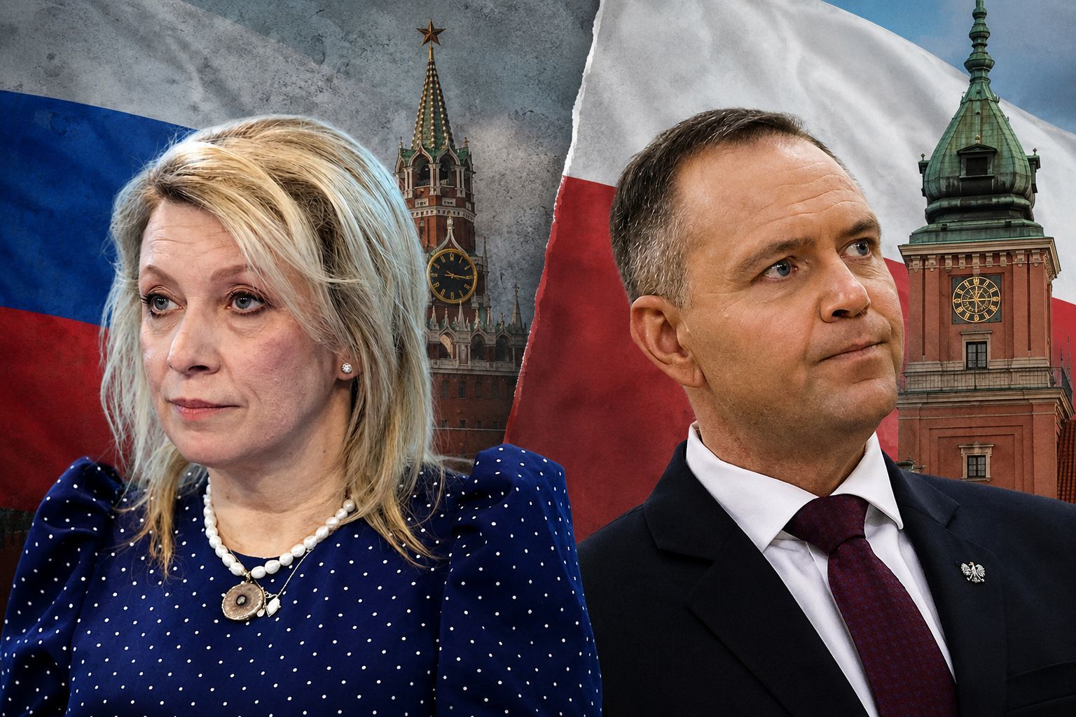 Захарова набросилась на Навроцкого и заявила, что Польша обязана существованием Сталину