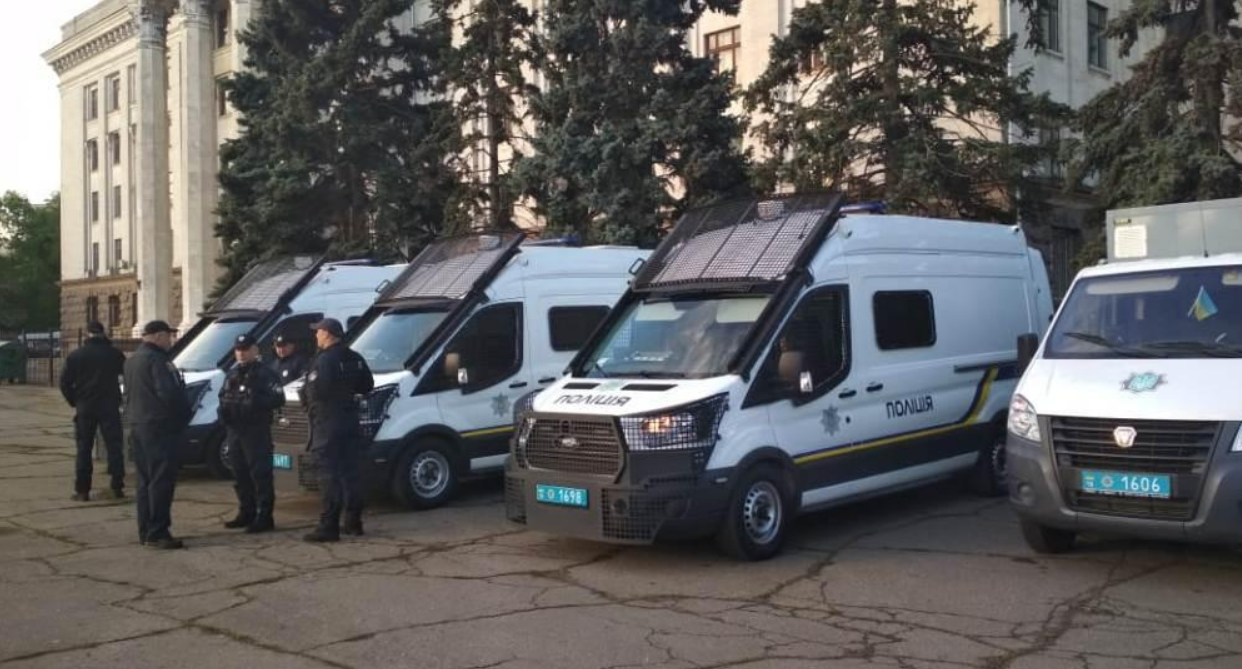 Пятилетняя годовщина трагедии в Одессе: полиция готовится к провокациям на Куликовом поле - кадры