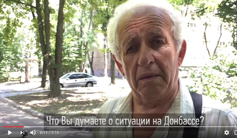 Жители Луганска и Донецка не виноваты: львовяне разорвали пропагандистские шаблоны и по-настоящему высказались о том, что думают про оккупированный Донбасс - кадры