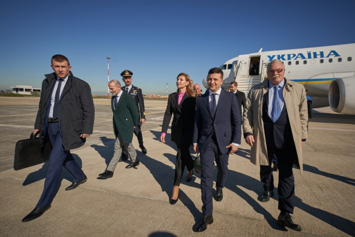 Визит Зеленского в Рим: президент Украины встретился с премьер-министром Италии, видео