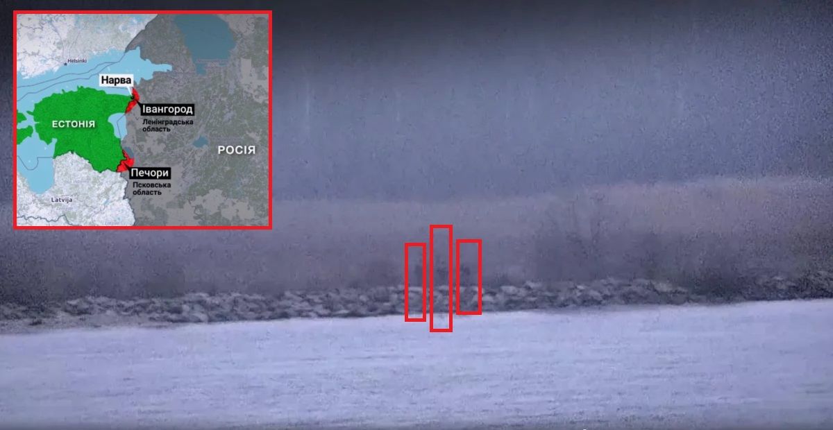 Российские военные на лодке высадились на территории Эстонии: высадка попала на видео