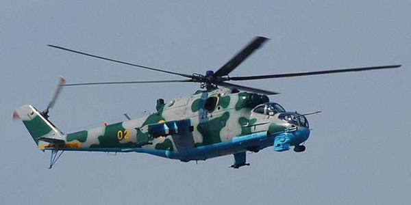 В Украину вернулись три боевых вертолета, участвовавших в миссии ООН в Либерии