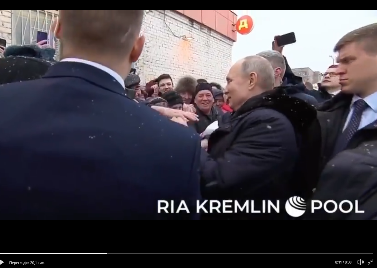 На видео общения Путина с россиянами в Череповце заметили важную деталь о его охране