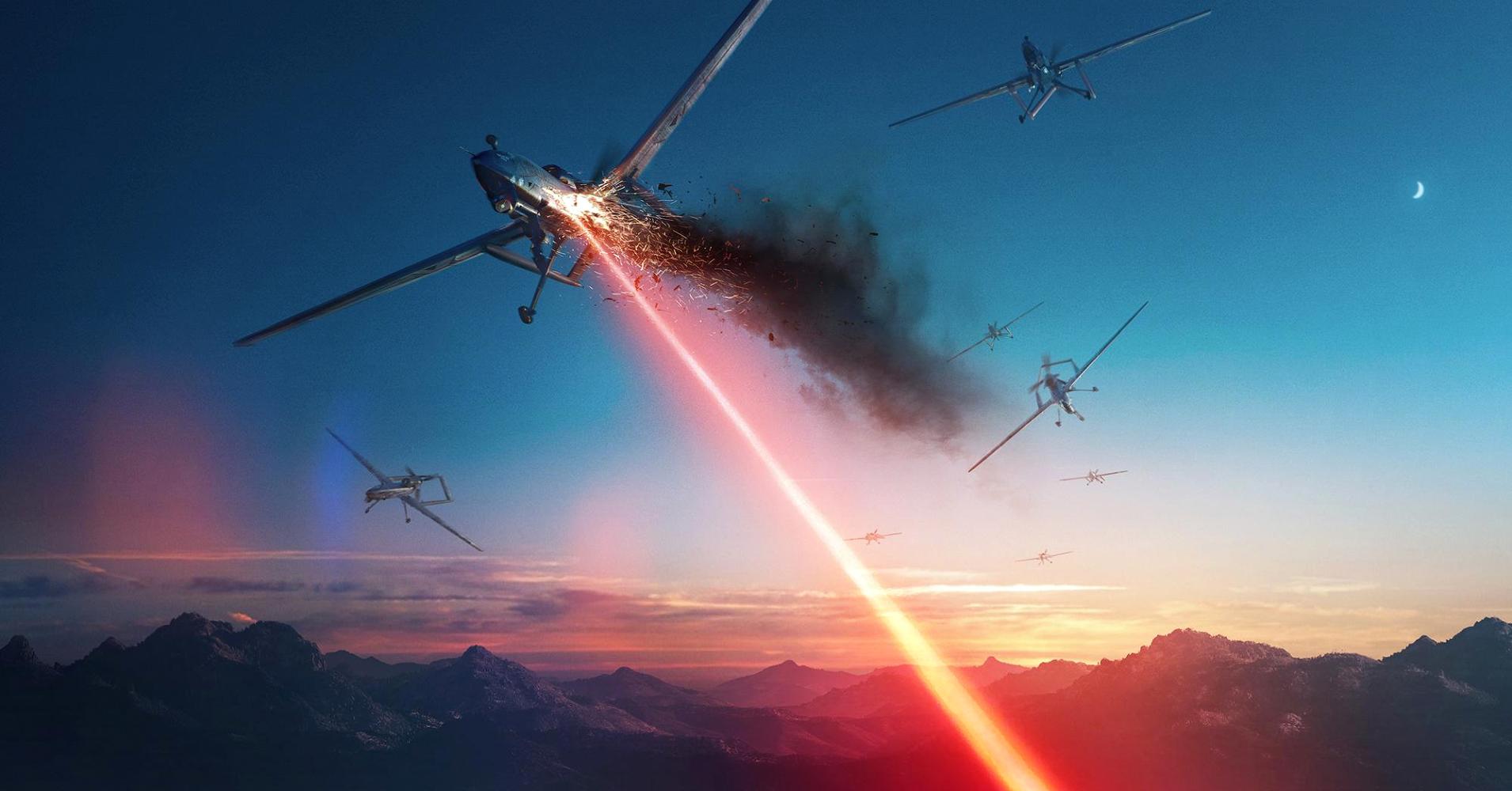 США создали "убийцу дронов": американские военные показали видео мгновенного уничтожения беспилотников лазерным оружием - кадры