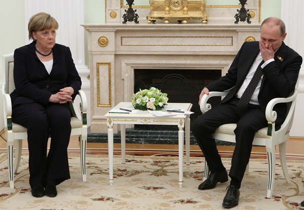 Пресс-конференция Путина и Меркель. Олайн-трансляция