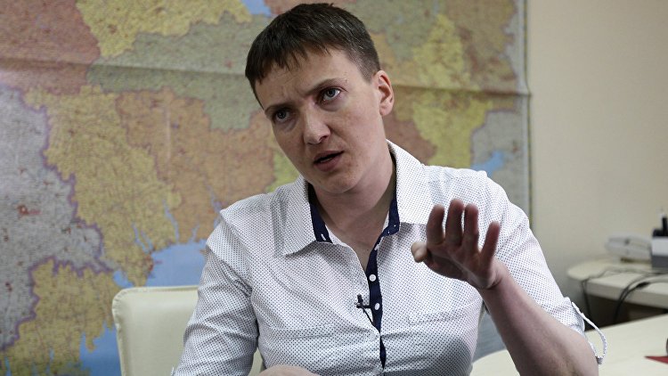 Выставим вперед женщин и детей: Савченко разработала проект легализации “Новороссии”