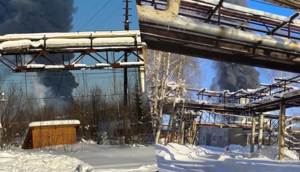 Нанесен мощный удар по стратегическому объекту РФ: поражен НПЗ "Лукойла" в Ухте, вспыхнул пожар