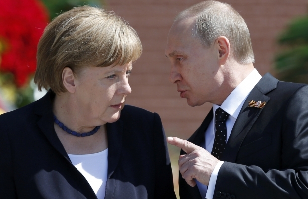 Основные тезисы с пресс-конференции Путина и Меркель 