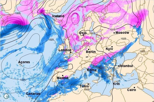 ​Антициклон с Европы накроет часть Украины: какой будет погода 5 января