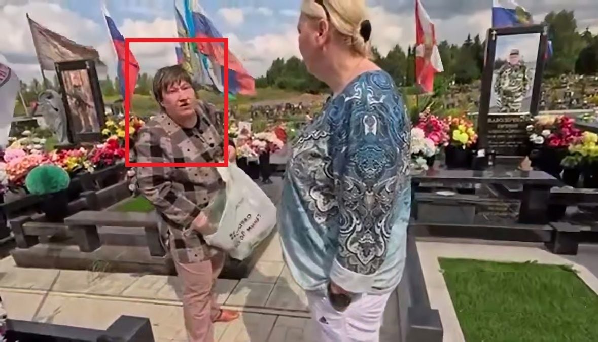 В Орле россиянка сорвала патриотическое видео на кладбище: слова про Путина разлетелись по Сети