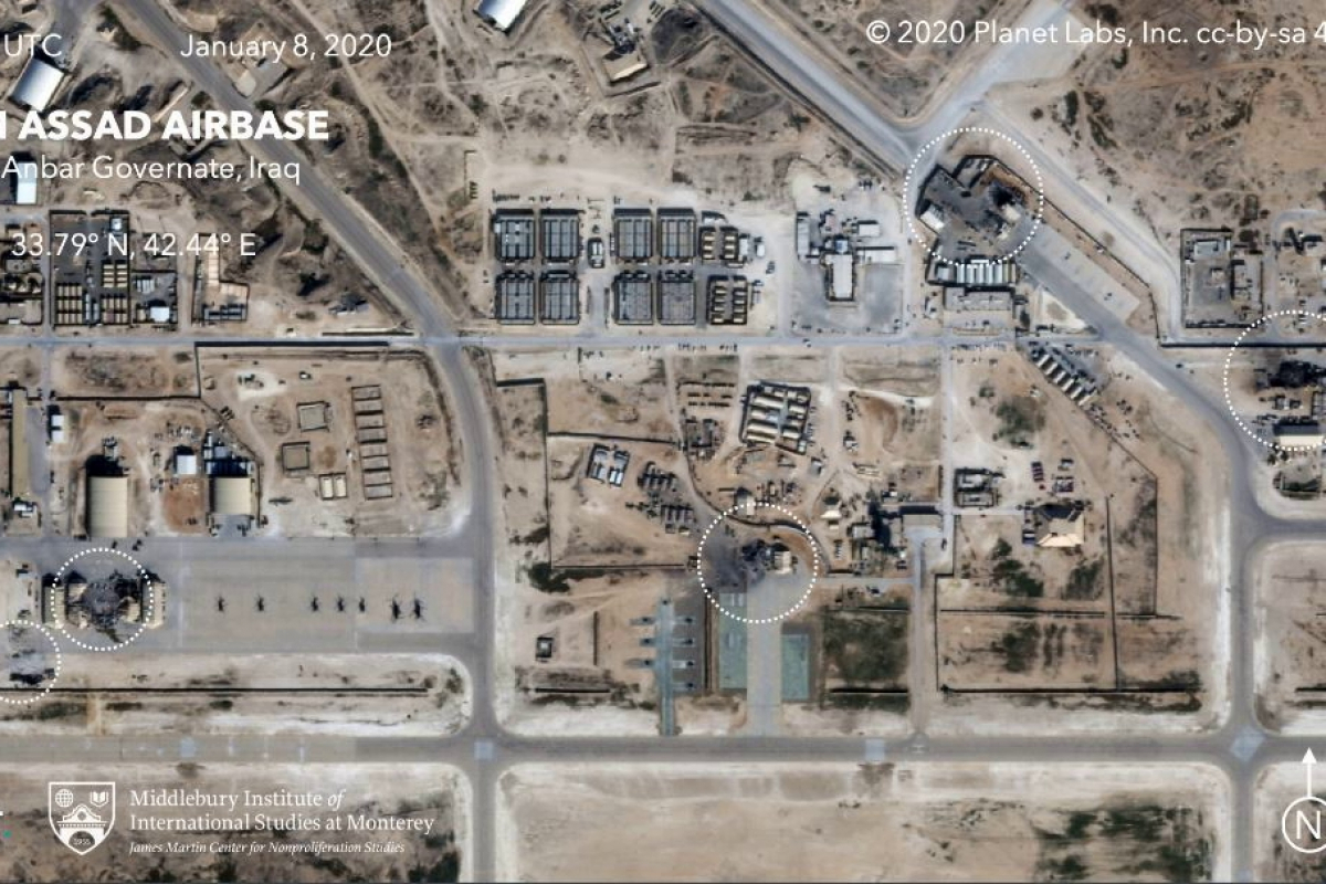 Спутник зафиксировал, какой урон нанесен базе ВВС США Айн-аль-Асад после иранской атаки