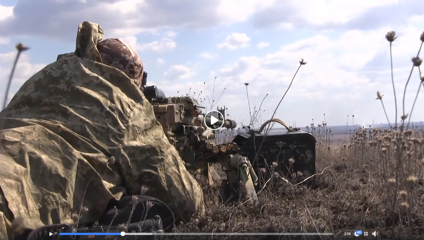 Бойцы батальона "Донбасс-Украина" нанесли точный удар по позициям боевиков - кадры на всю жизнь
