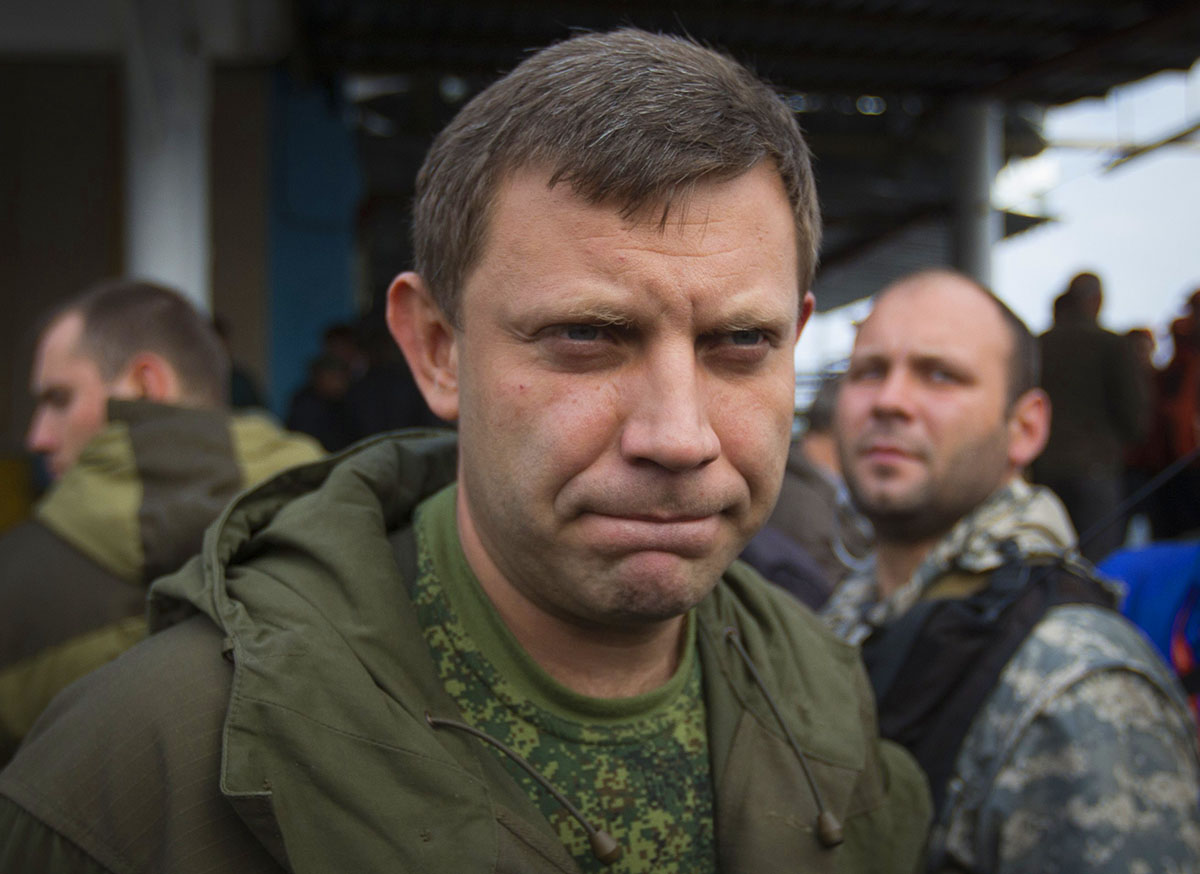 Глава нацполиции Аброськин "расстрелял" главаря боевиков Захарченко – кадры