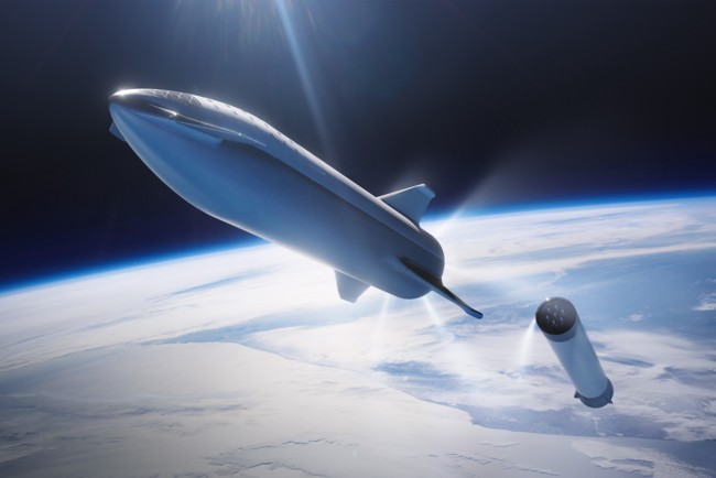 SpaceX начинает испытания новых межпланетных кораблей