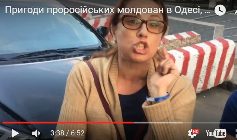 Пророссийские граждане Молдовы устроили скандал в Одессе: туристы демонстративно повесили на машины "георгиевские ленточки". Украинские активисты ответили жестко (кадры)