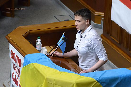 Пушилин из "ДНР"? Это кто еще такой? Не знаю его, поэтому даже не стану с ним говорить – Надежда Савченко