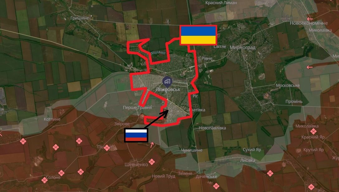Россияне проникли в южную часть Покровска в составе 200 человек - в ВСУ расказали, что происходит