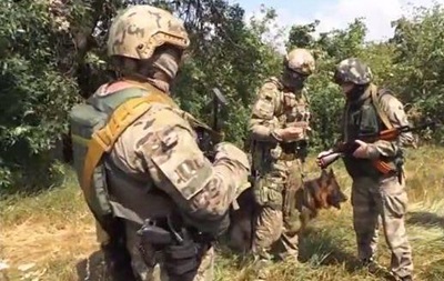 Украинские военные показали работу разведки близ Луганска