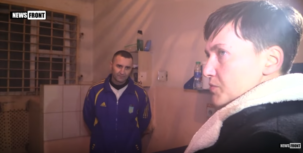 Боевики "ДНР" опубликовали новое видео с Савченко: нардеп смогла попасть в камеру к пленным украинским солдатам (кадры)