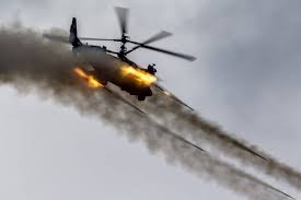 Стрельба по людям российского вертолета Ка-52 на учениях: российские военные опозорились второй раз и разрушили склад - кадры