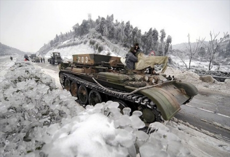 Донецк сотрясает от звуков работы тяжелой артиллерии 
