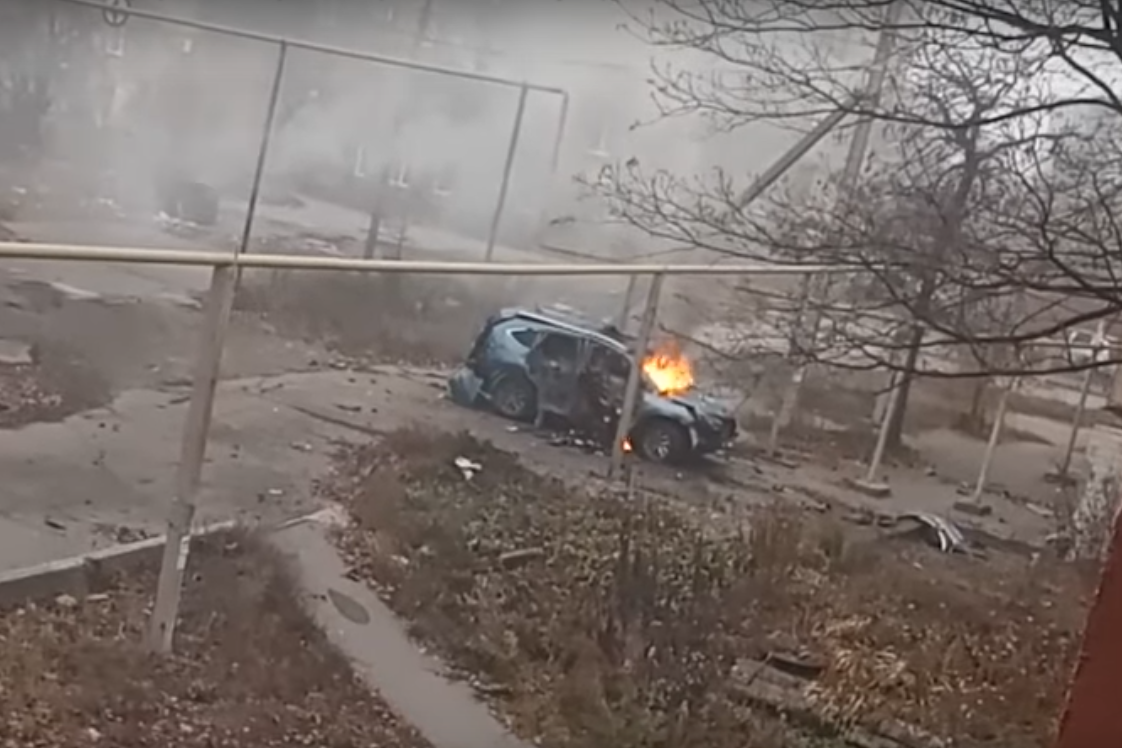 В Торезе в своем авто взлетел на воздух "табачный король" "ДНР" Шалыгин - инцидент попал на видео