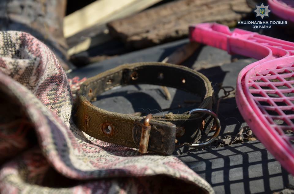Наказала за ремонт: женщина на Луганщине взяла в рабство наемных работников, держала их в ошейнике и на цепи - кадры