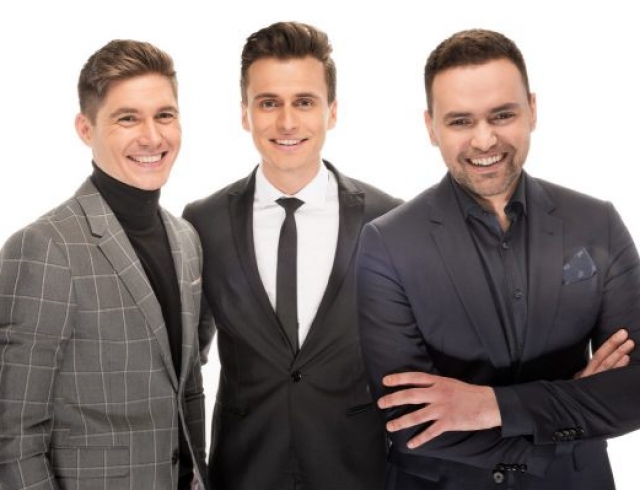 Мужское трио на сцене "Евровидения": стало известно, кто будет вести песенный конкурс в Киеве