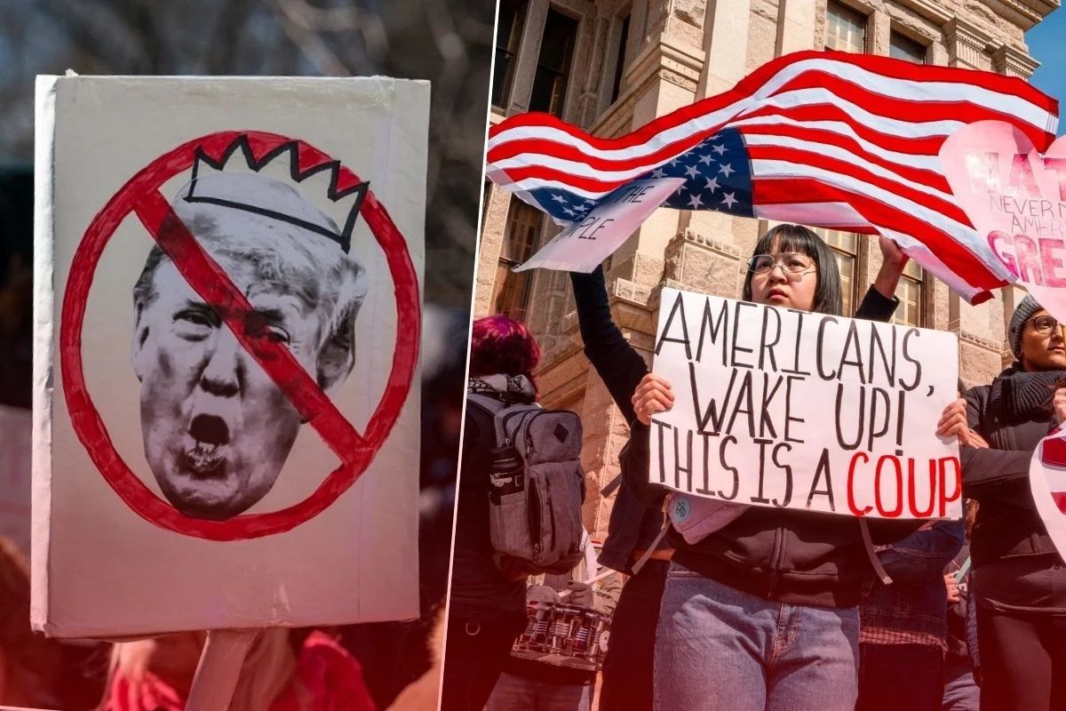 В США массовые протесты против Трампа охватили всю страну: бунтуют все 50 штатов - ​CNN