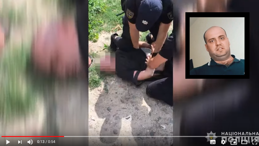 Задержание Сороченко, избившего ветерана АТО: блогера уложили "лицом в землю" - он кричал на полицию матом - видео
