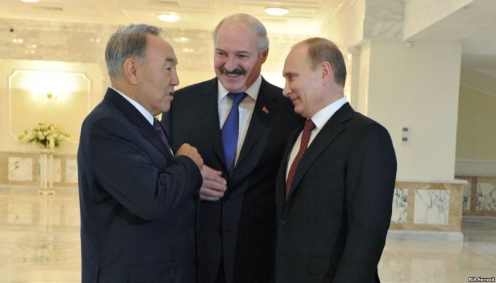 Путин, Лукашенко и Назарбаев встретятся в Астане