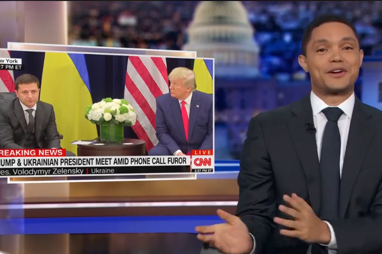 "Бандит спит рядом", - популярное ток-шоу США The Daily Show пошутило над Зеленским