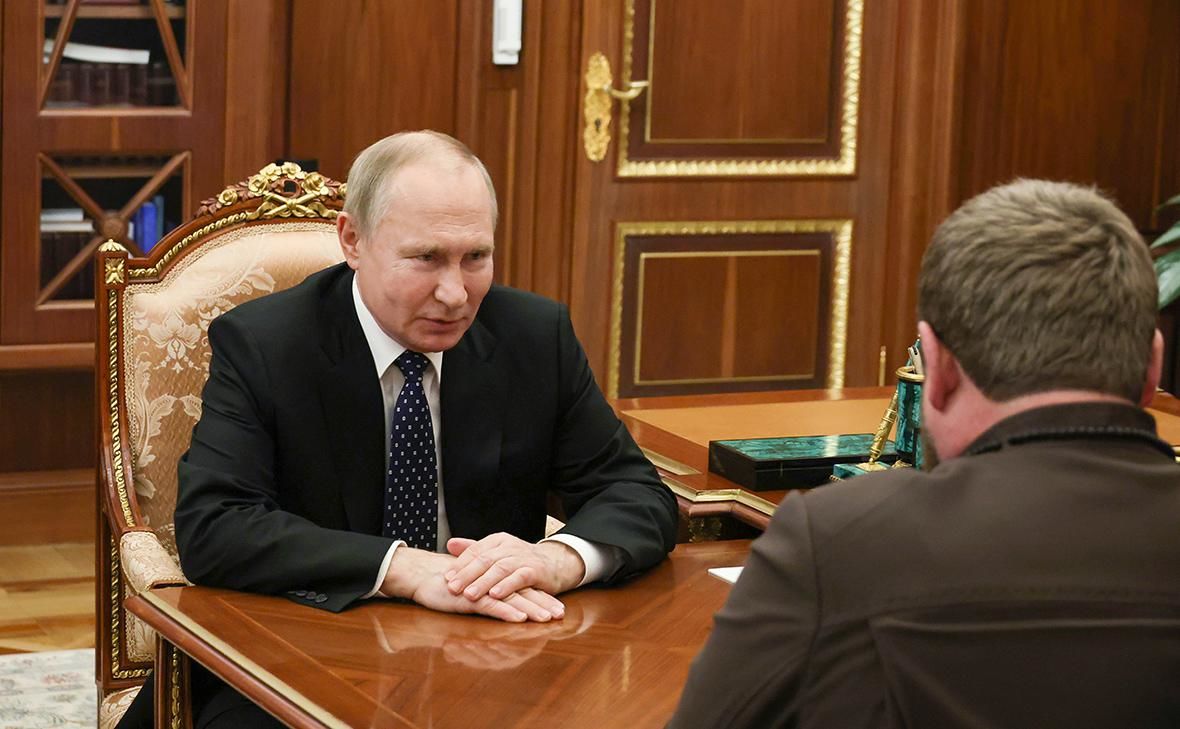 ​Кадыров приехал к Путину не для годовой отчетности: аналитики из ISW назвали истинную причину