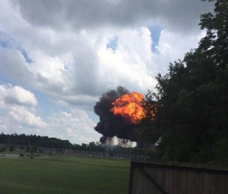 Черная полоса для американских ВВС: за одну неделю в США потерпели крушение четыре истребителя группы высшего пилотажа