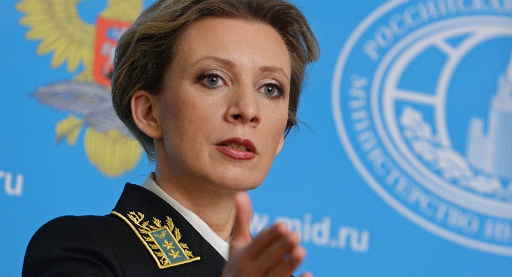 Пропагандистка из МИД РФ Захарова ответила злостным "брюзжанием" в адрес Порошенко про вооружение Украины и учения около Крыма