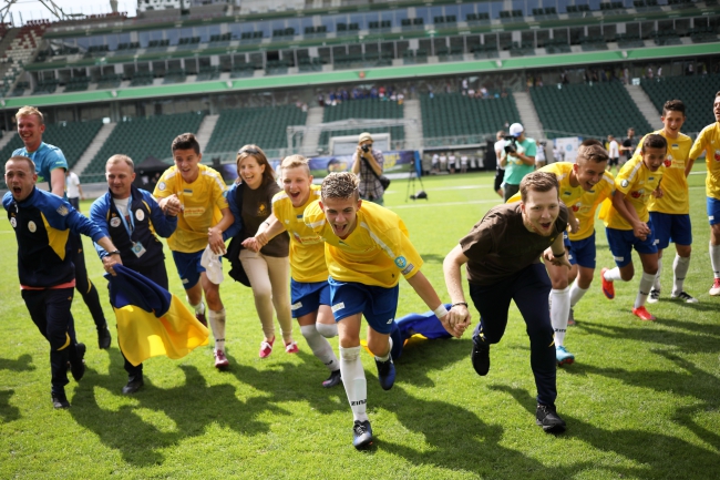 Воспитанники детдомов из Украины фантастически выиграли чемпионат мира по футболу, став лучшими из 28 стран