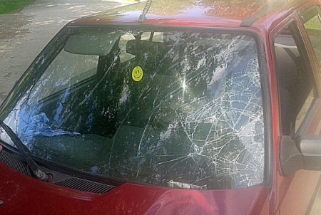 Пьяный водитель наехал на группу школьников в Полтаве